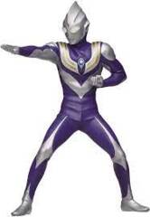 ULTRAMAN TIGA - Hero's Brave Statue Sky Type PVC Figure (NO BOX)